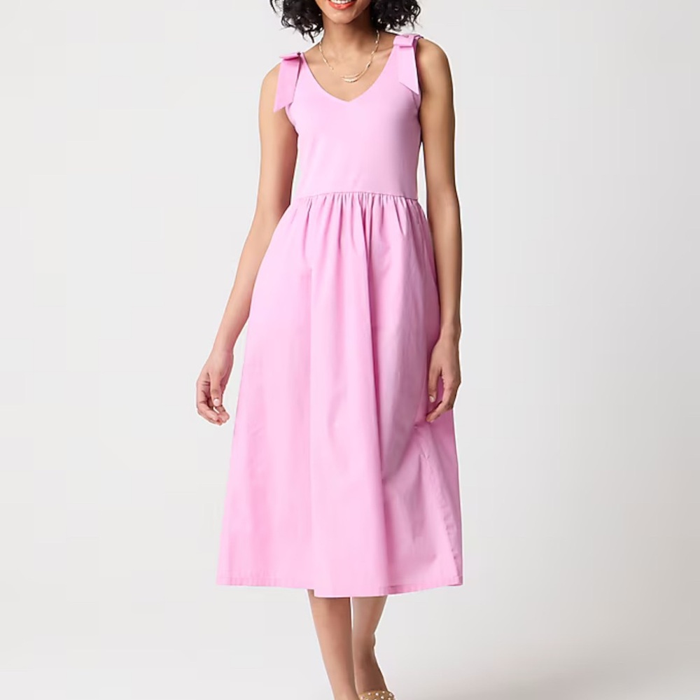 Elegant Pink Sleeveless Dress